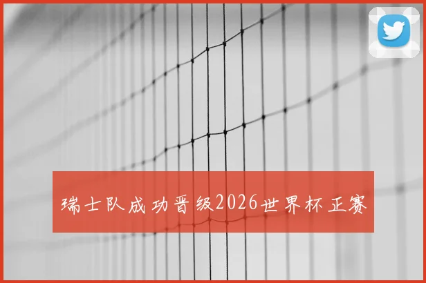 瑞士队成功晋级2026世界杯正赛